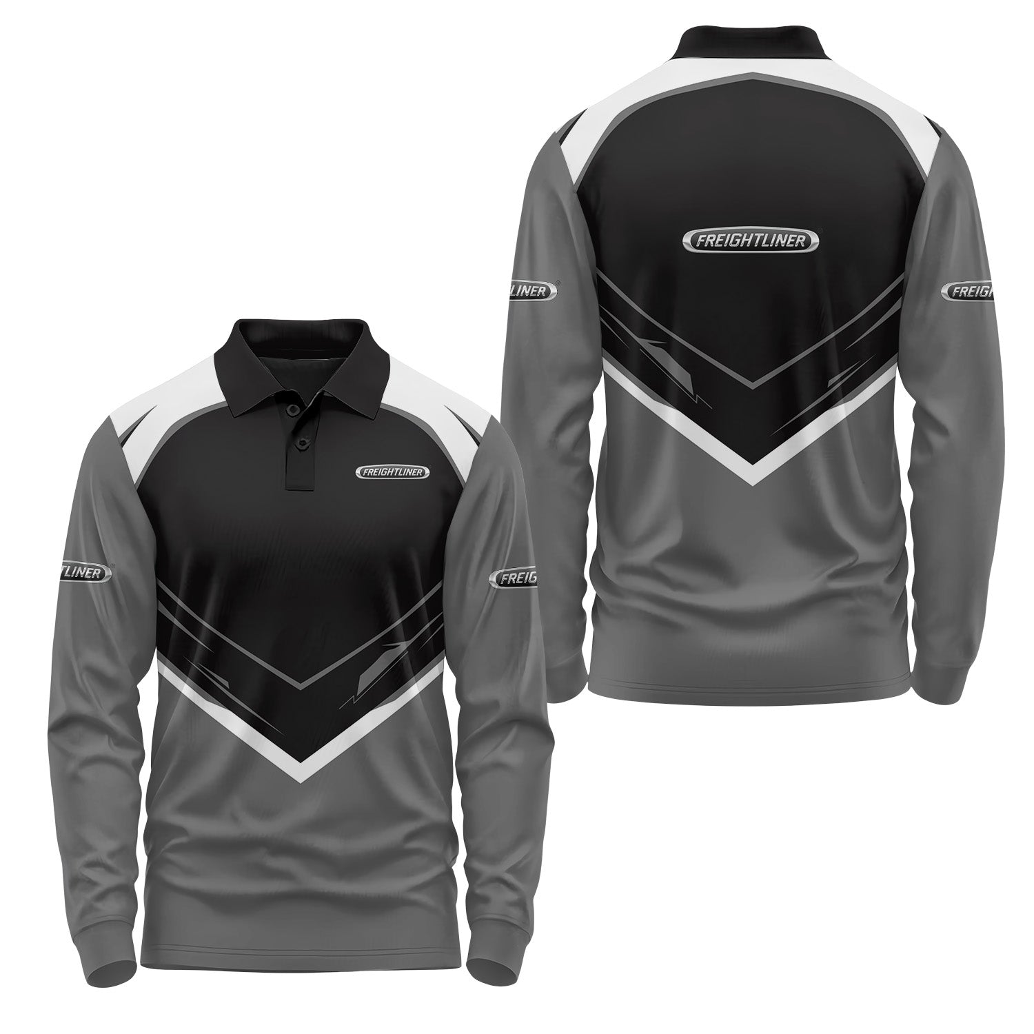 Freightliner Long Sleeve Polo USPL1668