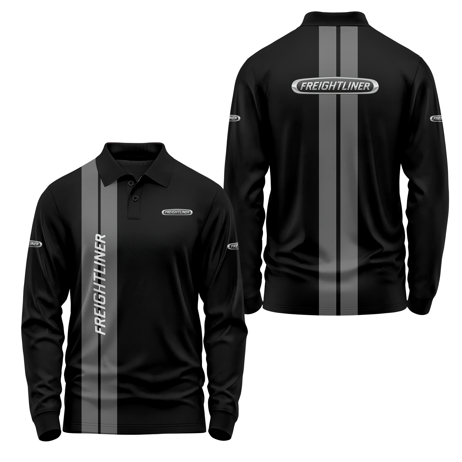 Freightliner Long Sleeve Polo USPL1694