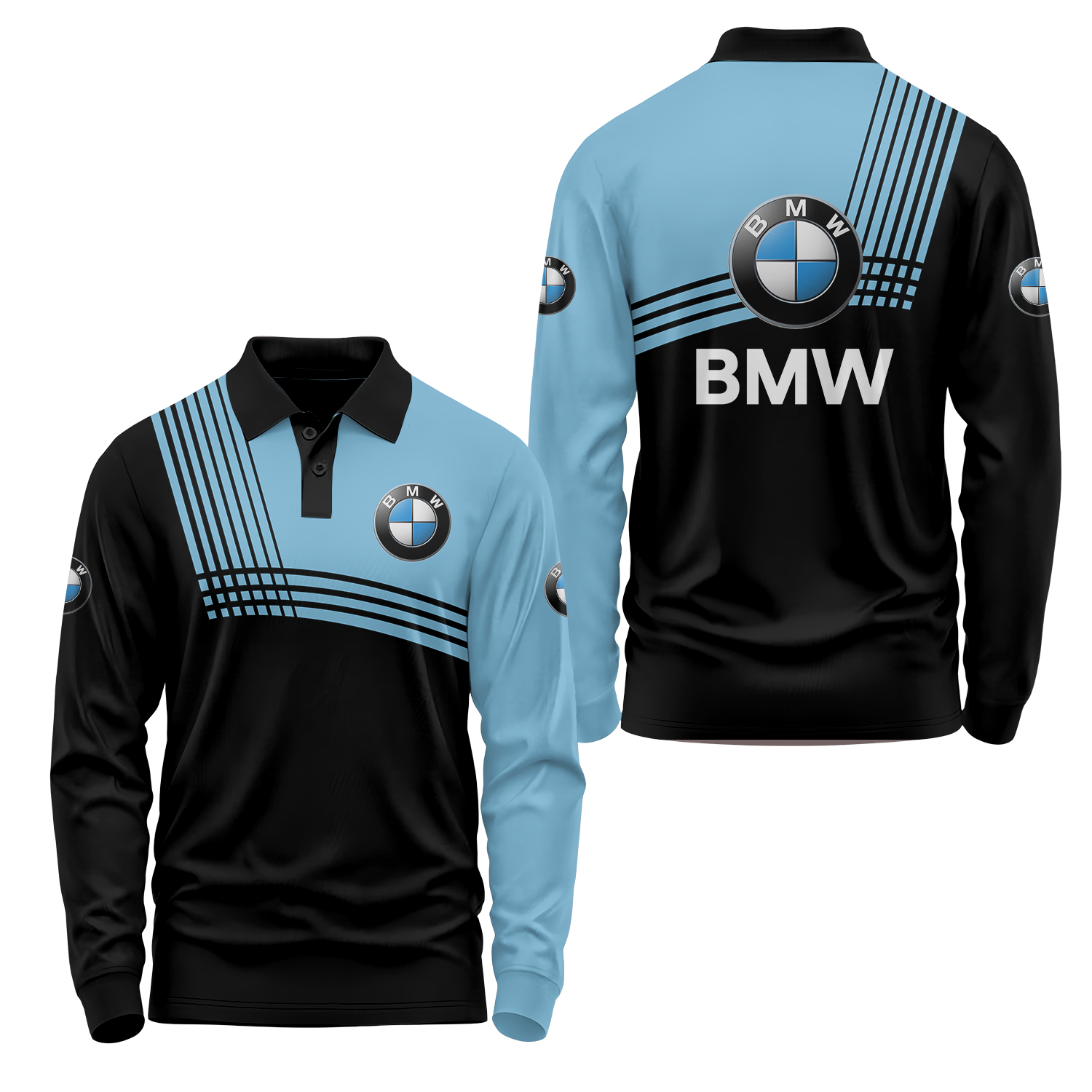 BMW Long Sleeve Polo USPL556