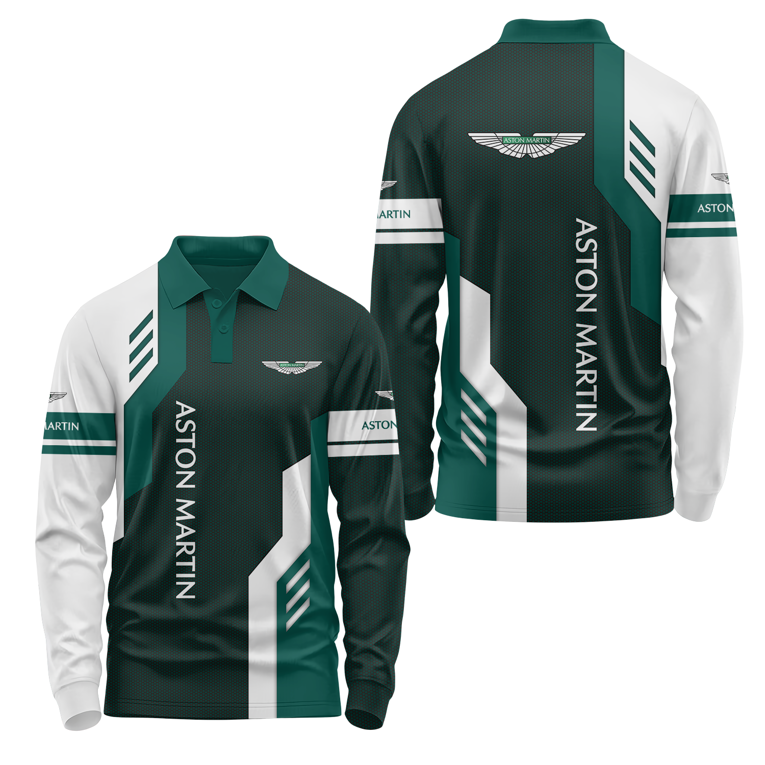 Aston Martin Long Sleeve Polo USPL321