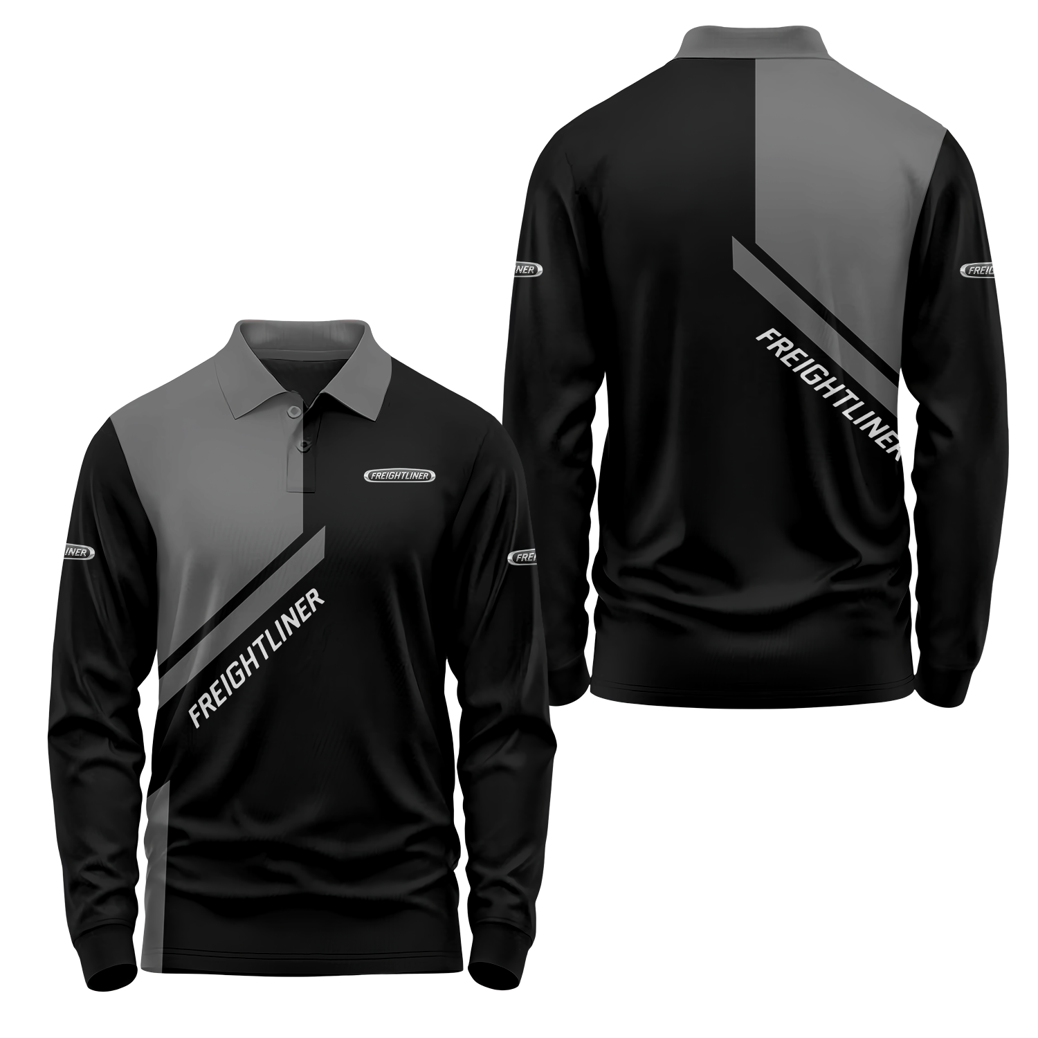 Freightliner Long Sleeve Polo USPL1688