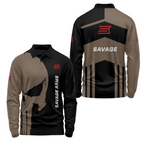 Savage Arms Long Sleeve Polo USPL2192