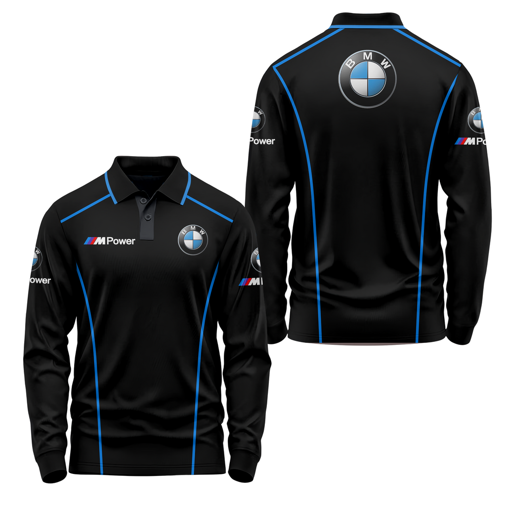 BMW Long Sleeve Polo USPL578