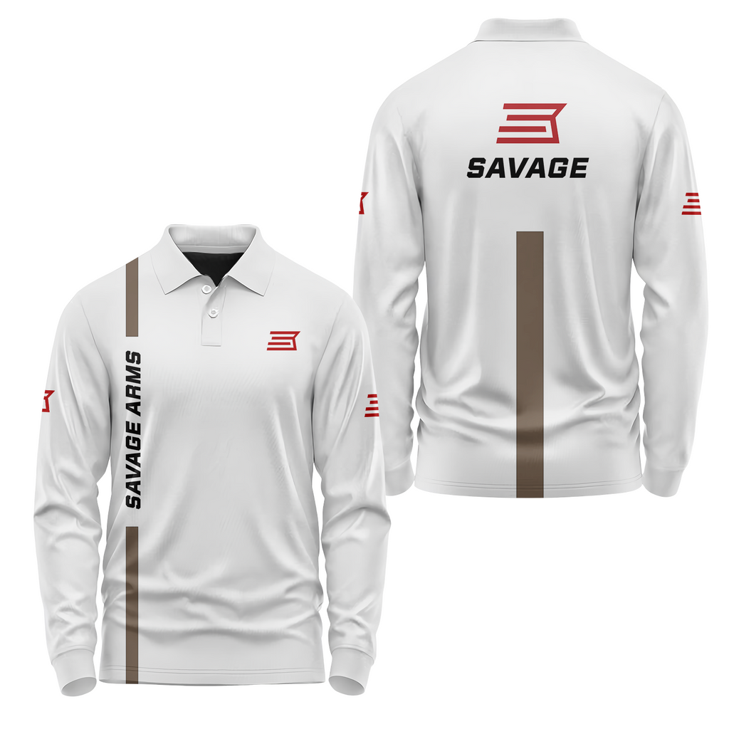 Savage Arms Long Sleeve Polo USPL2191