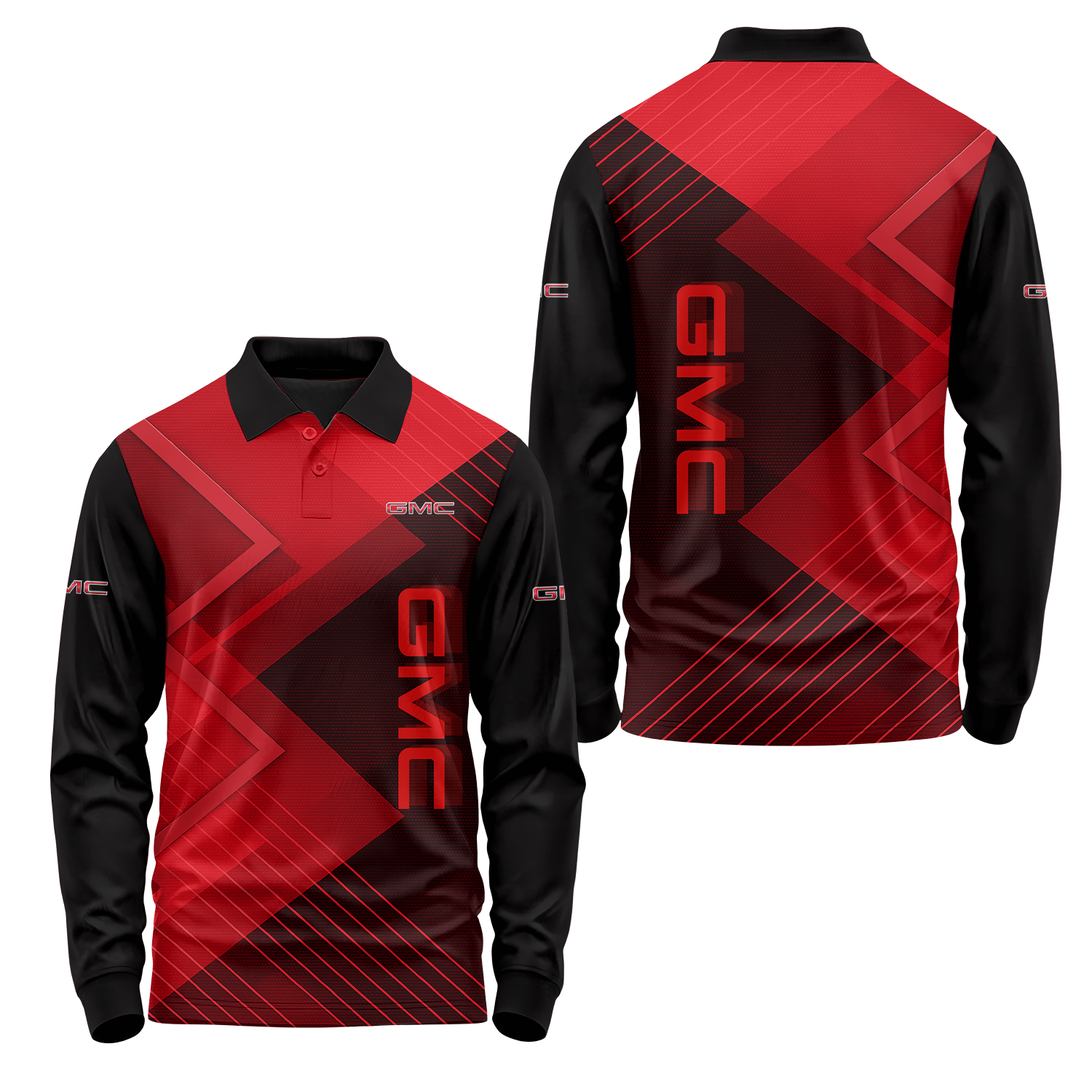 GMC Long Sleeve Polo USPL1492