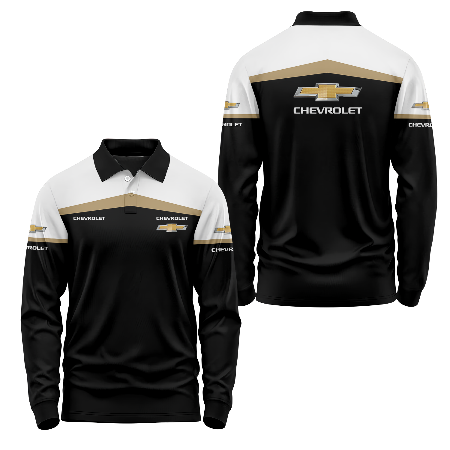 Chevrolet Long Sleeve Polo USPL1024