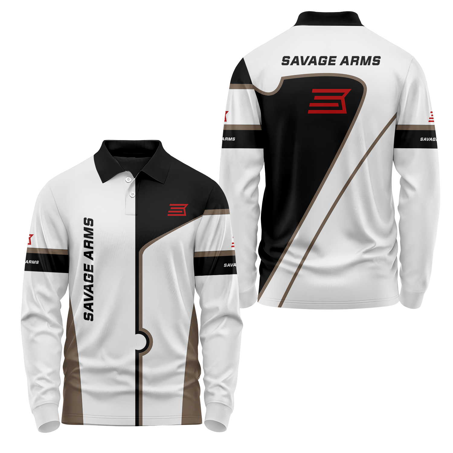 Savage Arms Long Sleeve Polo USPL2190