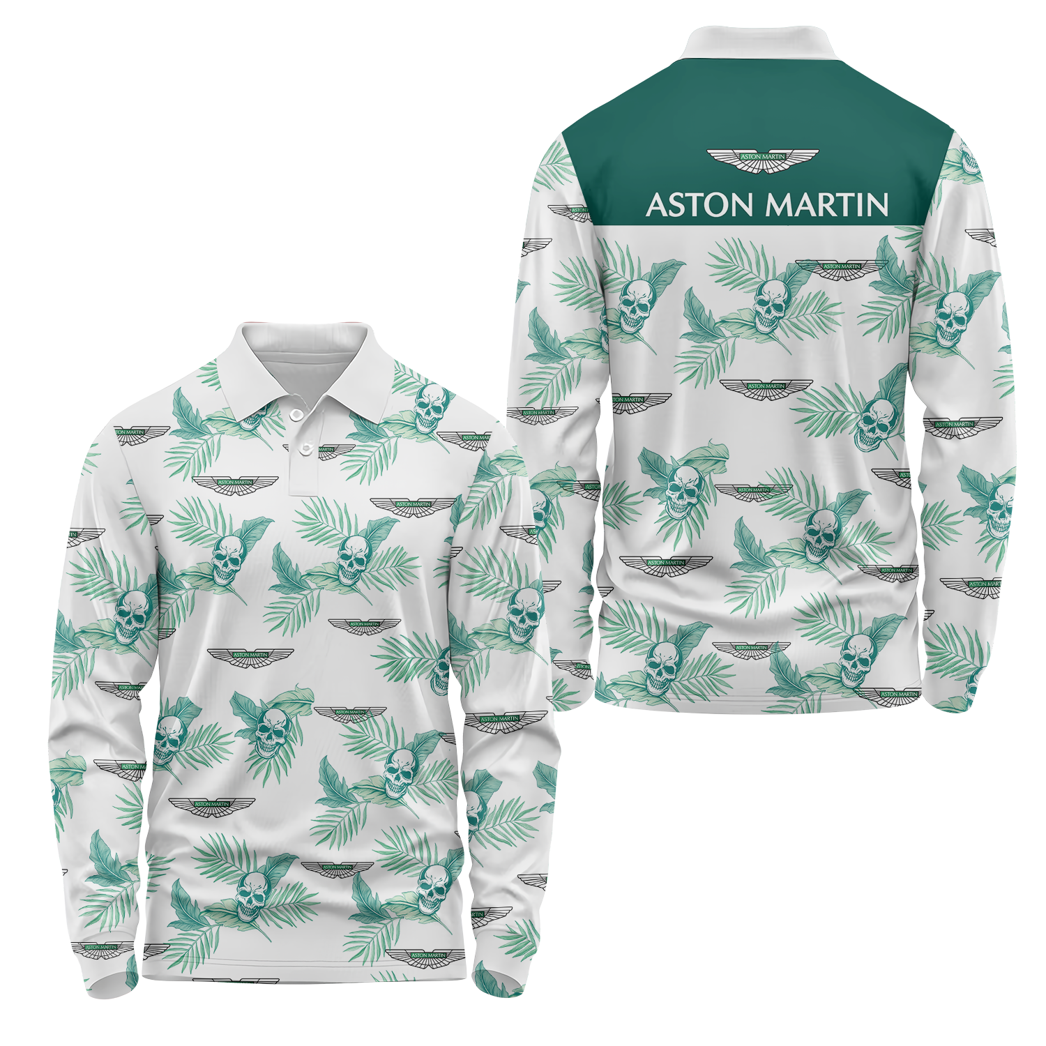 Aston Martin Long Sleeve Polo USPL325