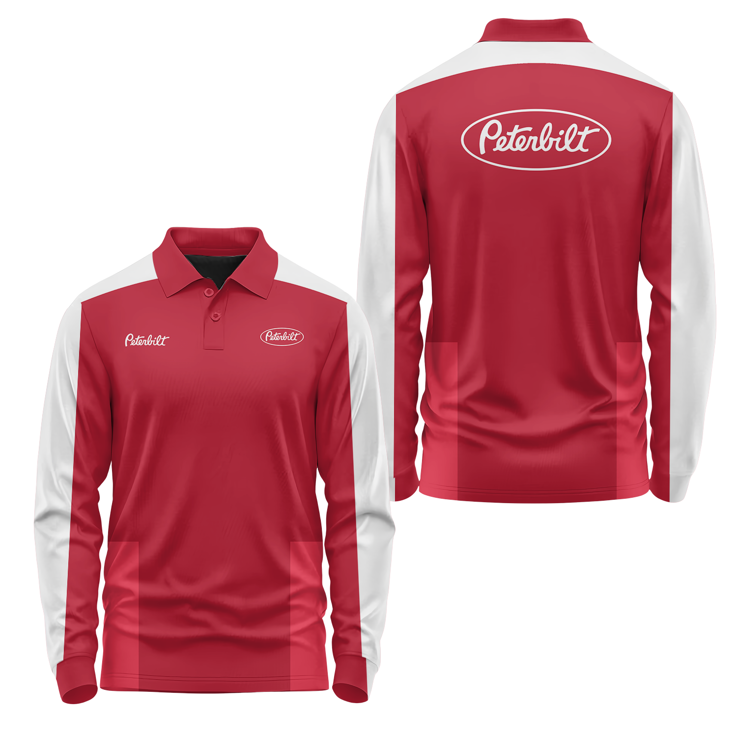 Peterbilt Long Sleeve Polo USPL1705