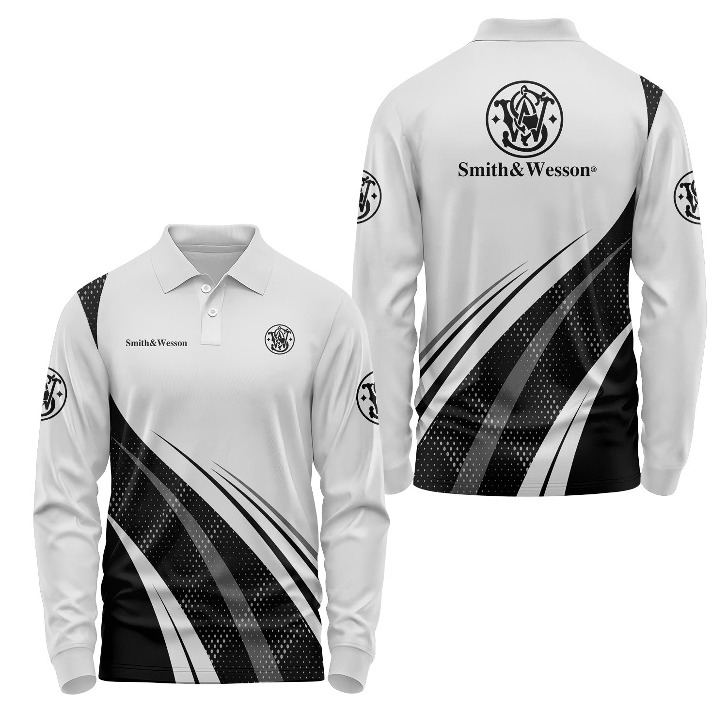 Smith & Wesson Long Sleeve Polo USPL2166