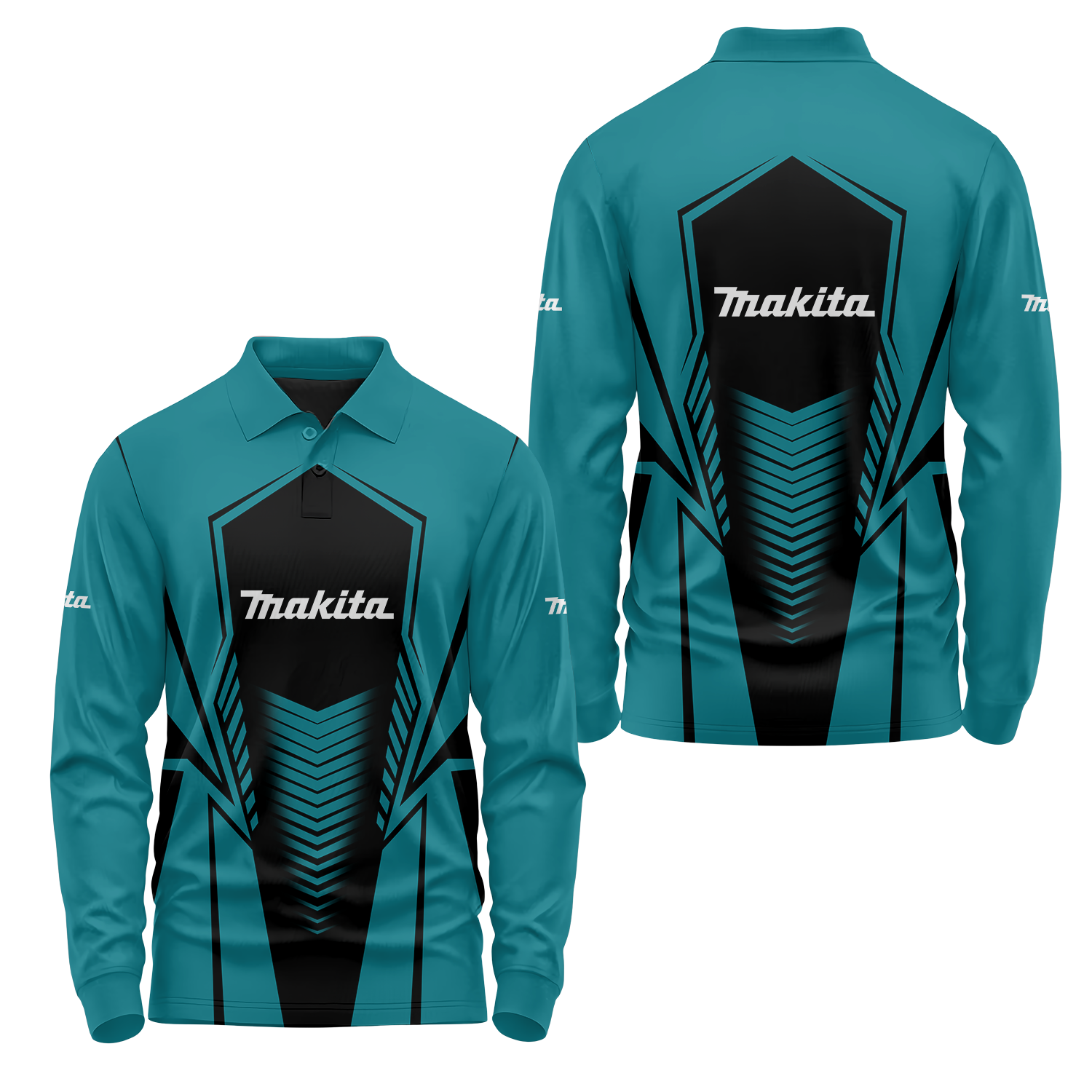 Makita Long Sleeve Polo USPL1400
