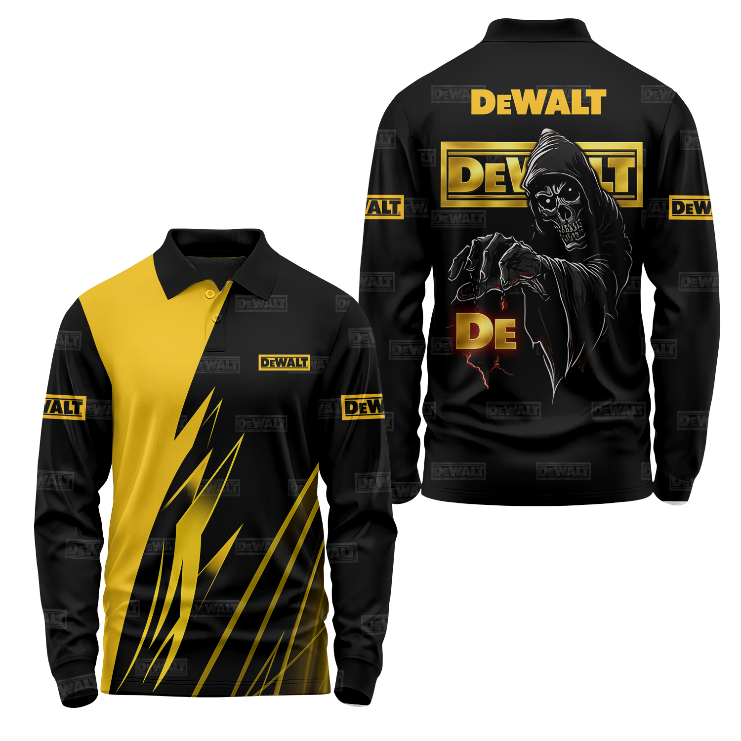 DeWalt Long Sleeve Polo USPL1375