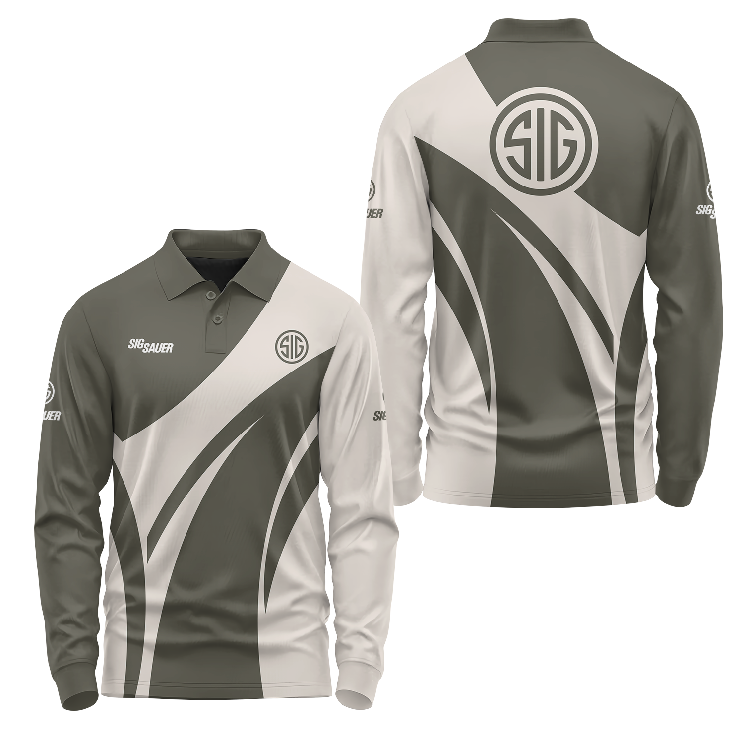 SIG Sauer Long Sleeve Polo USPL2089