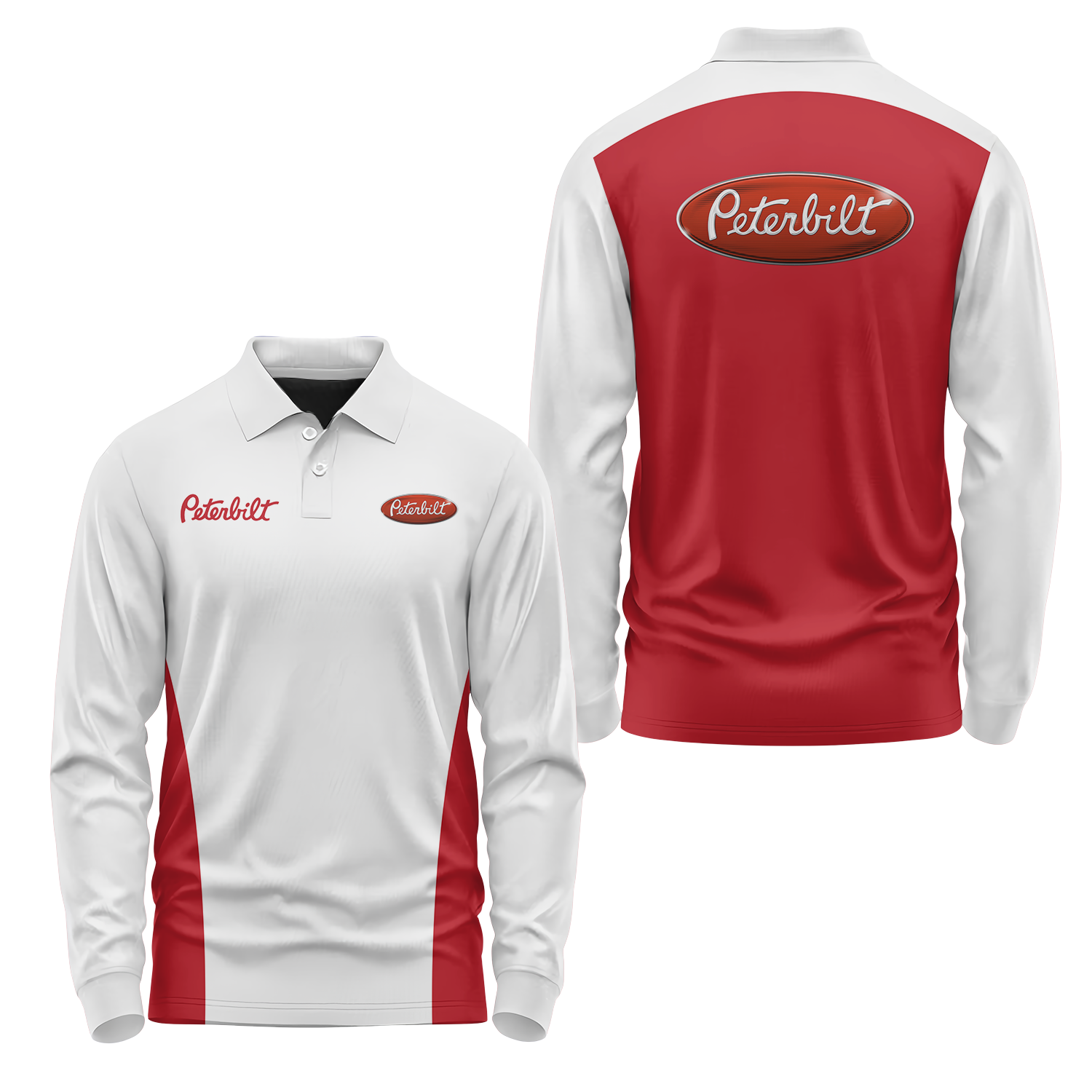 Peterbilt Long Sleeve Polo USPL1703