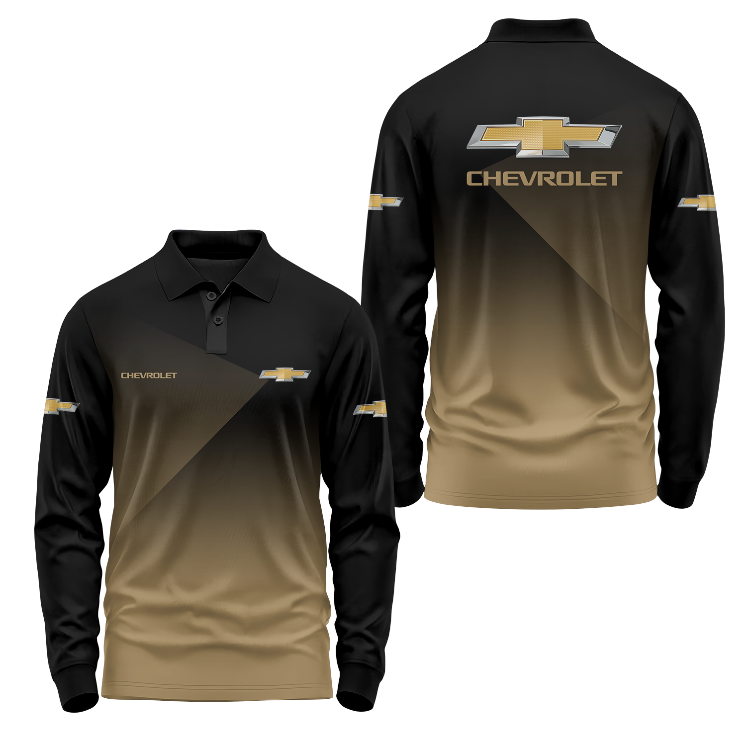Chevrolet Long Sleeve Polo USPL1032