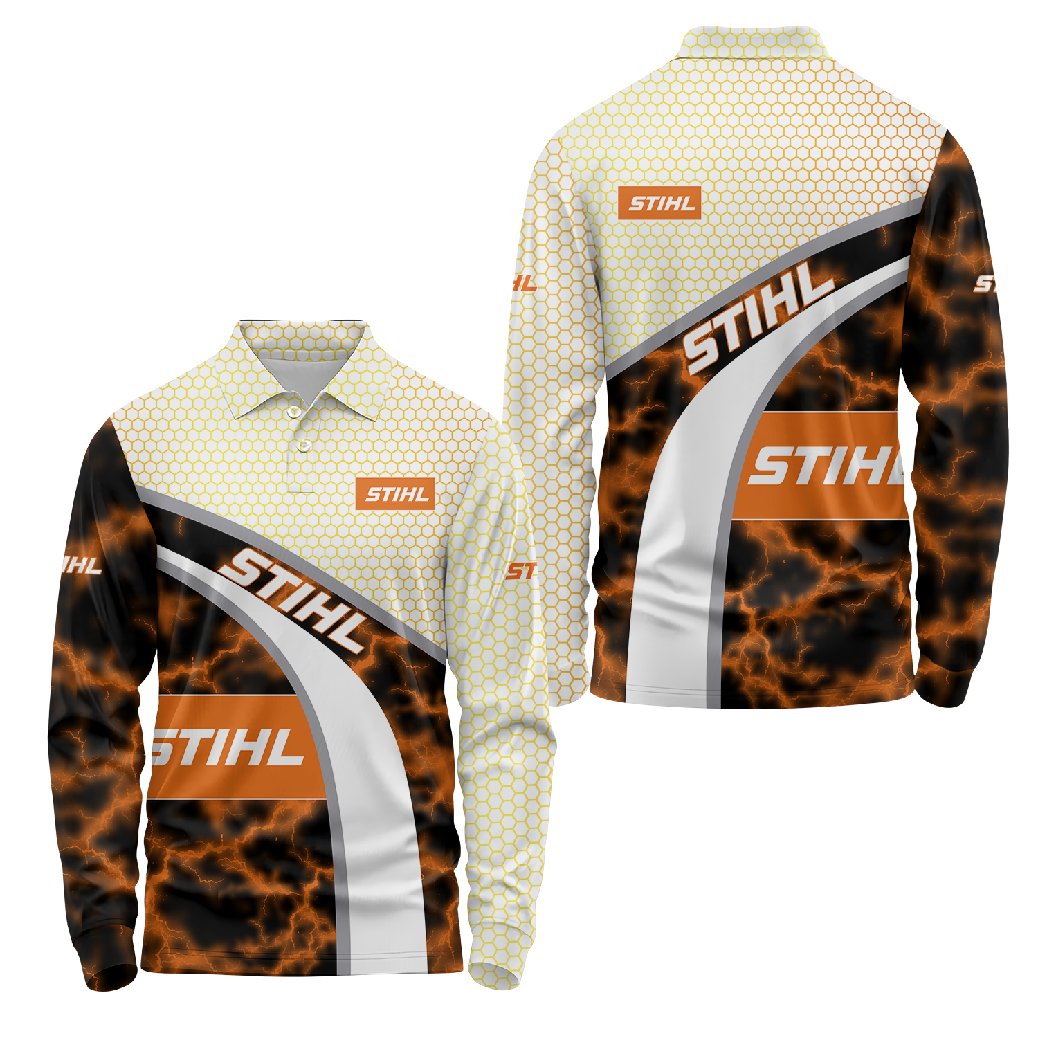 Stihl Long Sleeve Polo USPL1437