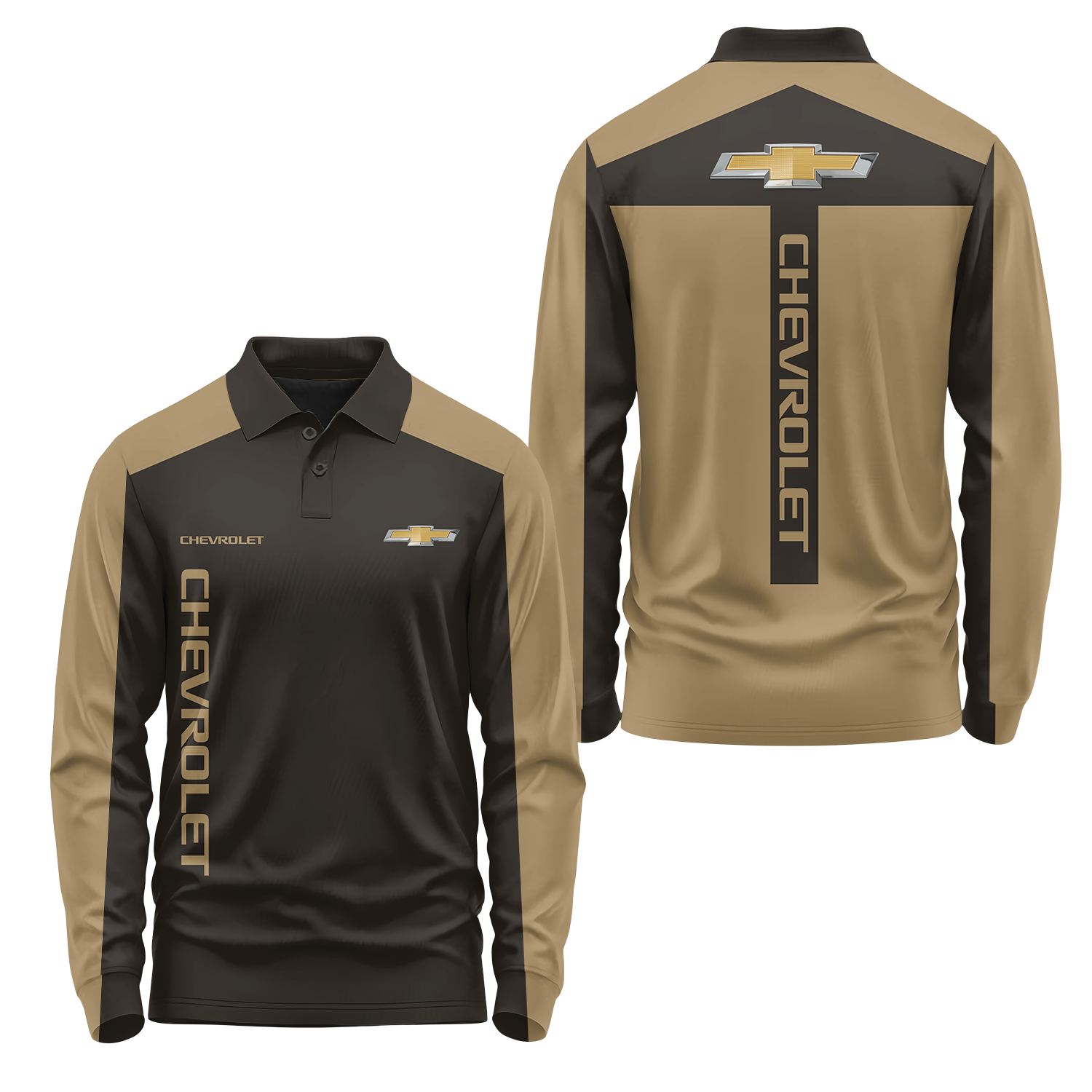 Chevrolet Long Sleeve Polo USPL1033