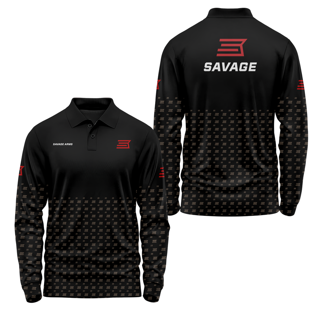 Savage Arms Long Sleeve Polo USPL2181