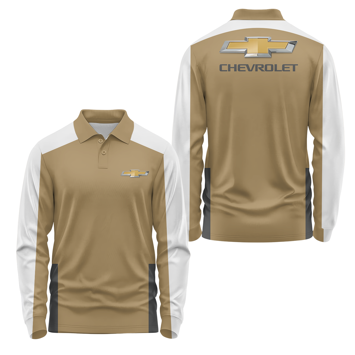 Chevrolet Long Sleeve Polo USPL1034