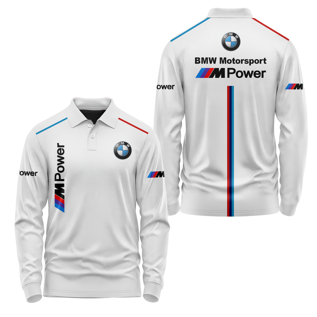 BMW Long Sleeve Polo USPL548