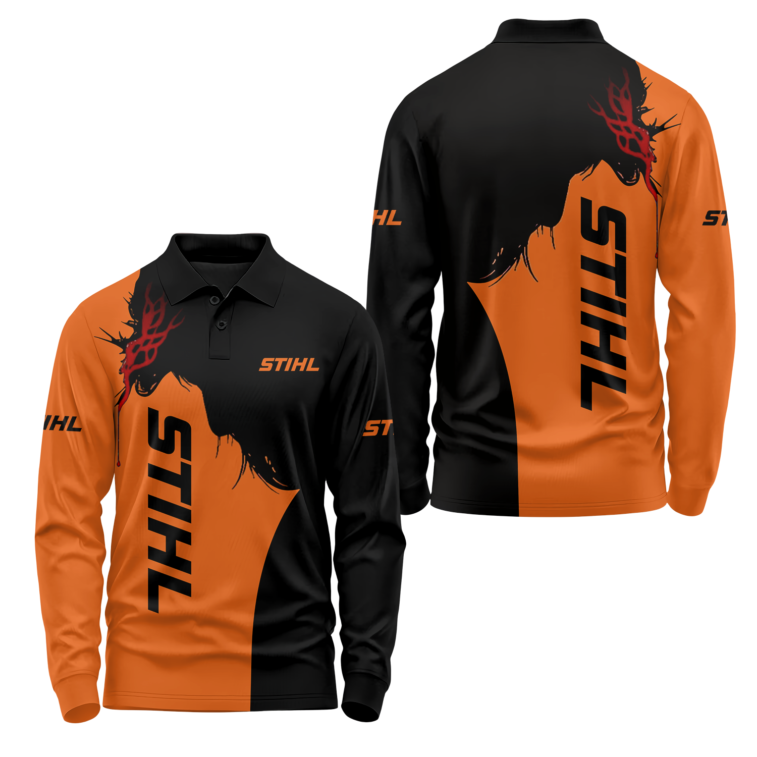Stihl Long Sleeve Polo USPL1443