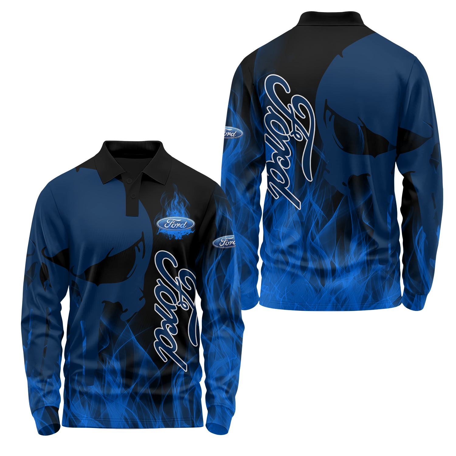 Ford Long Sleeve Polo USPL200