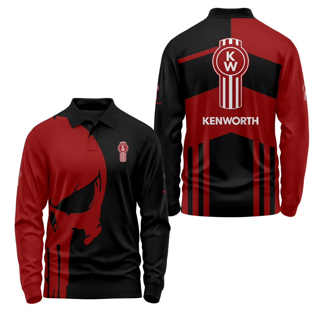 Kenworth Long Sleeve Polo USPL1761