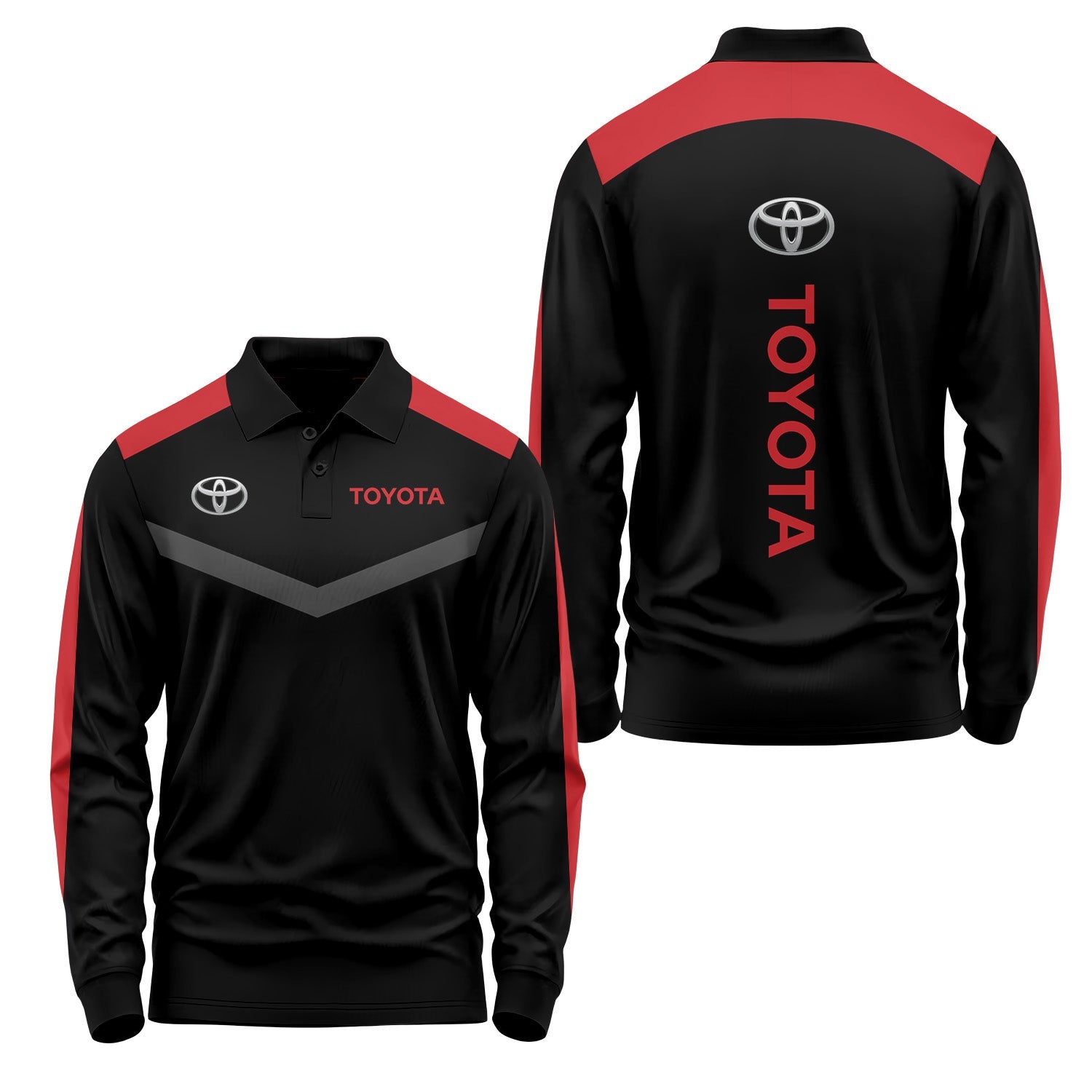 Toyota Long Sleeve Polo USPL867