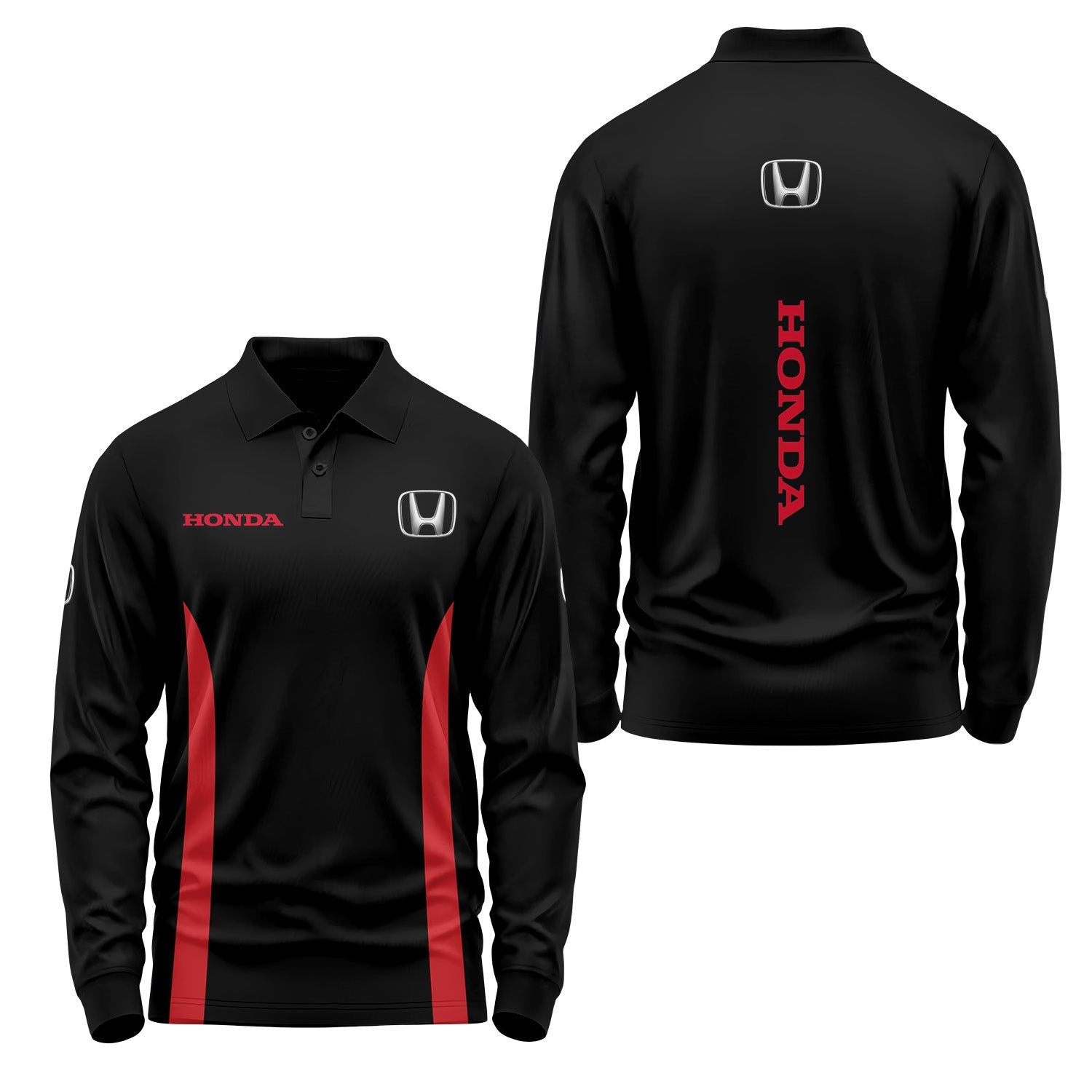 Honda Long Sleeve Polo USPL1080