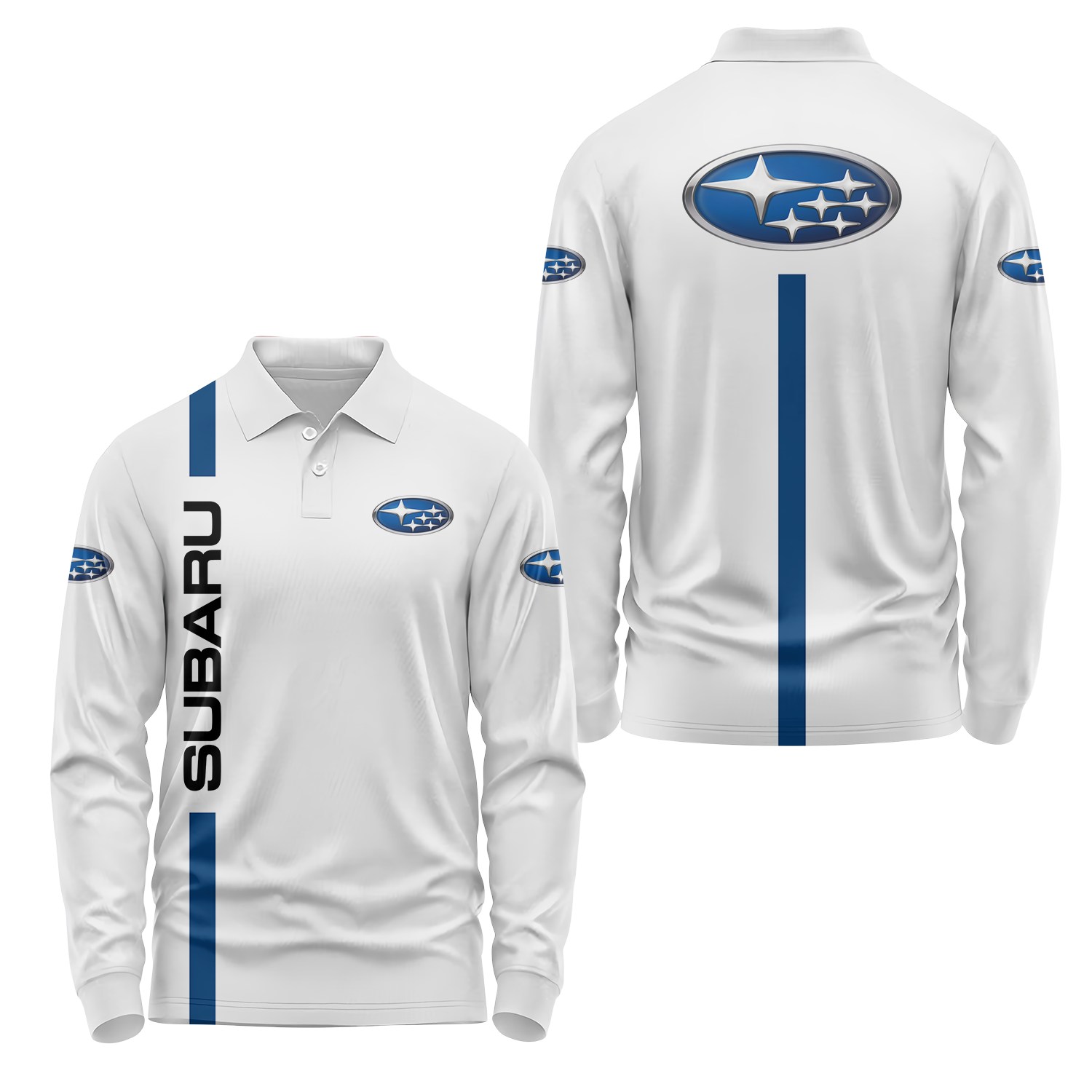 Subaru Long Sleeve Polo USPL981