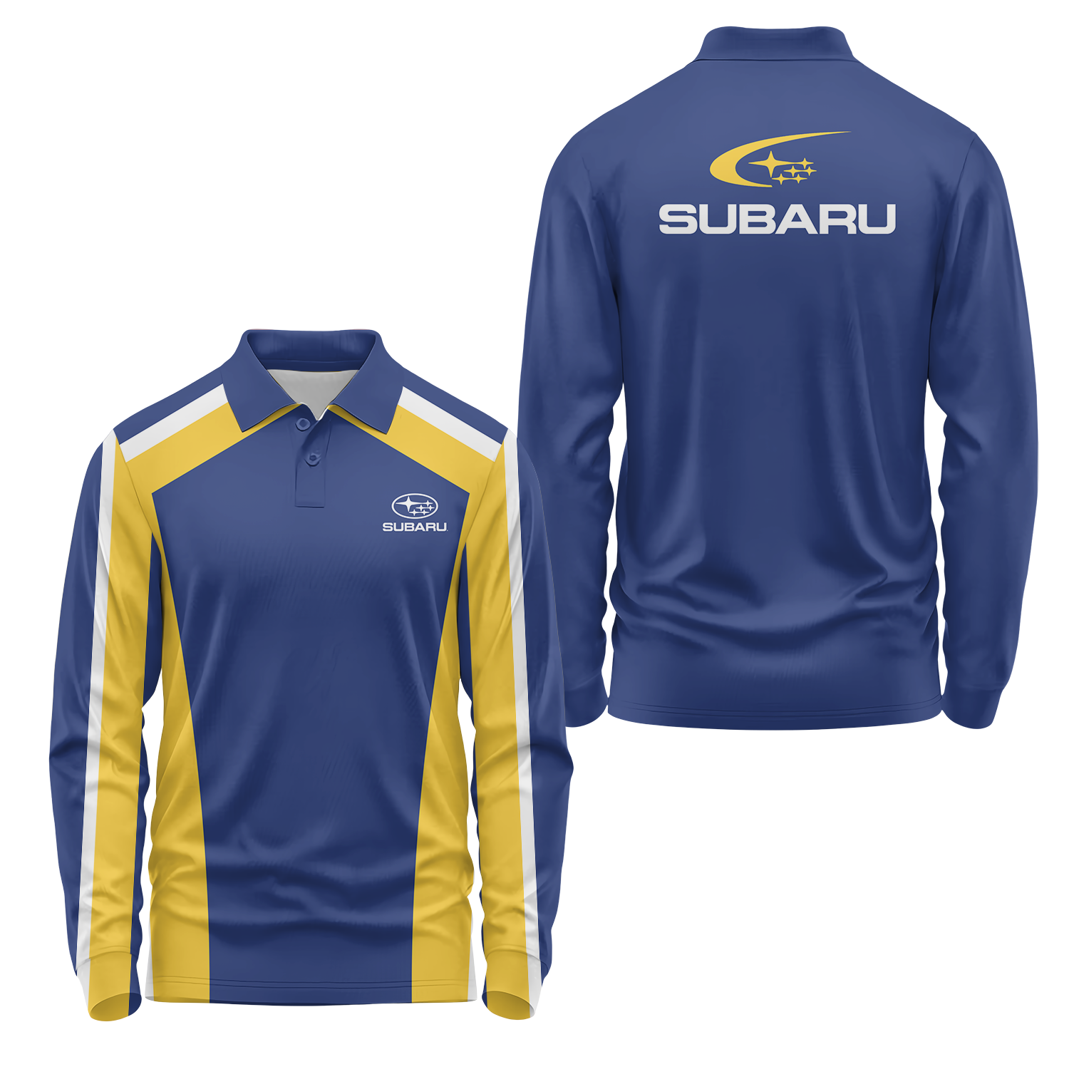 Subaru Long Sleeve Polo USPL948
