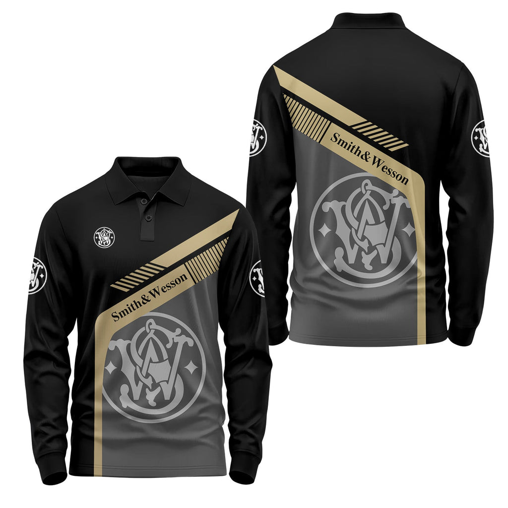 Smith & Wesson Long Sleeve Polo USPL2168