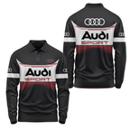 Audi Long Sleeve Polo USPL732