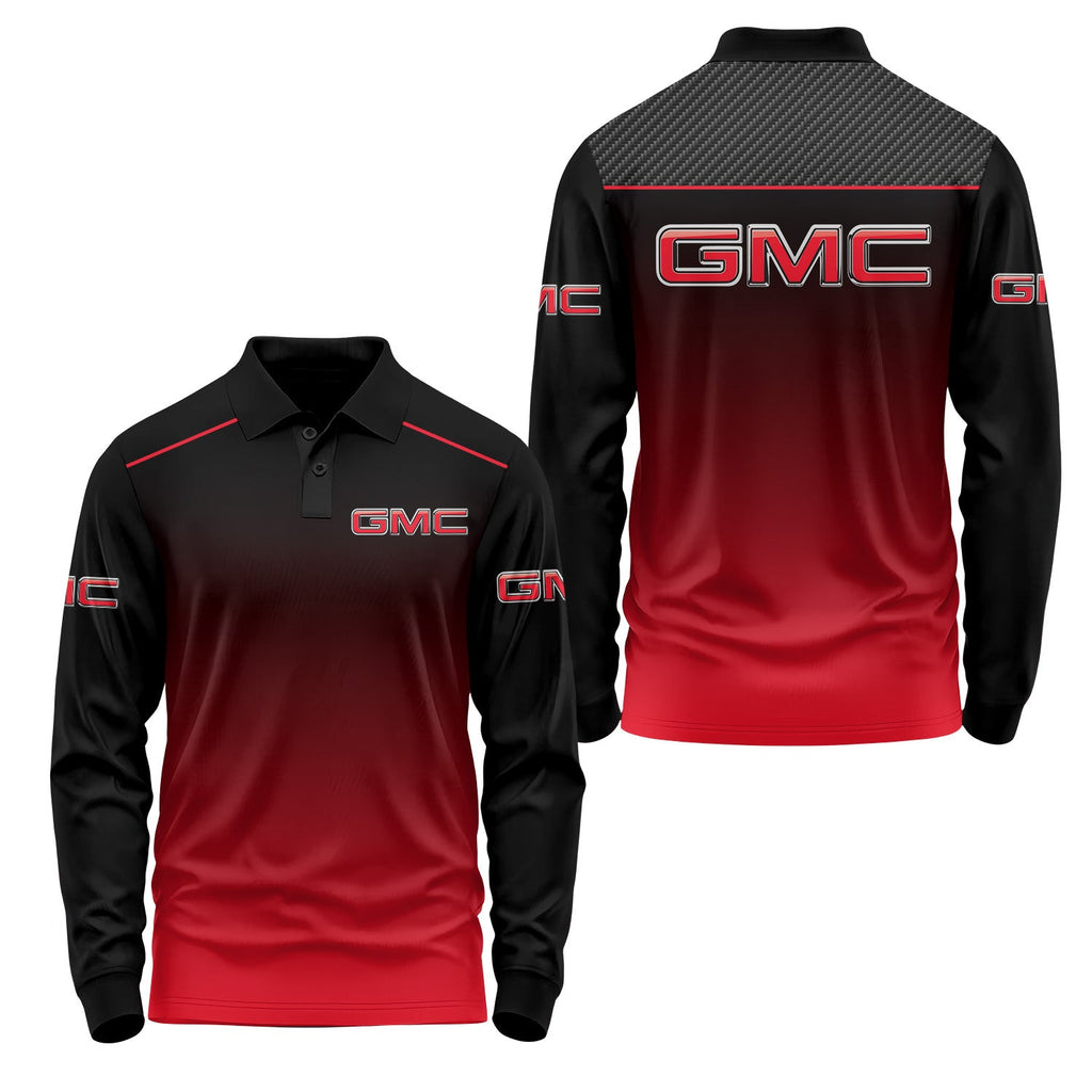 GMC Long Sleeve Polo USPL1516