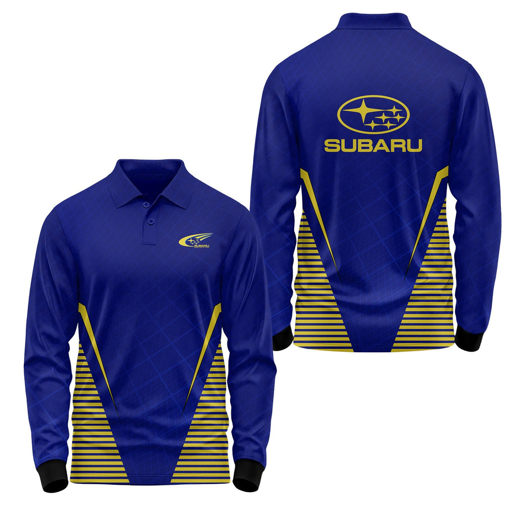 Subaru Long Sleeve Polo USPL990