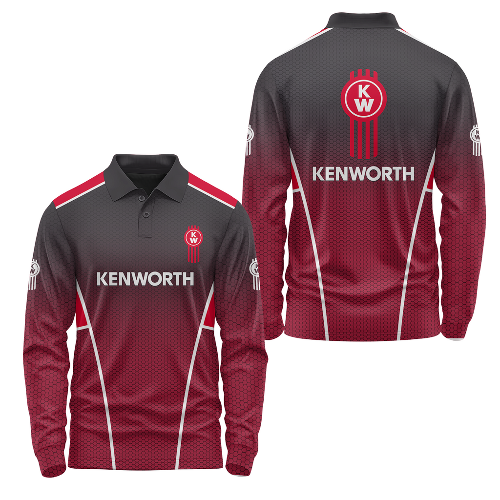 Kenworth Long Sleeve Polo USPL1756
