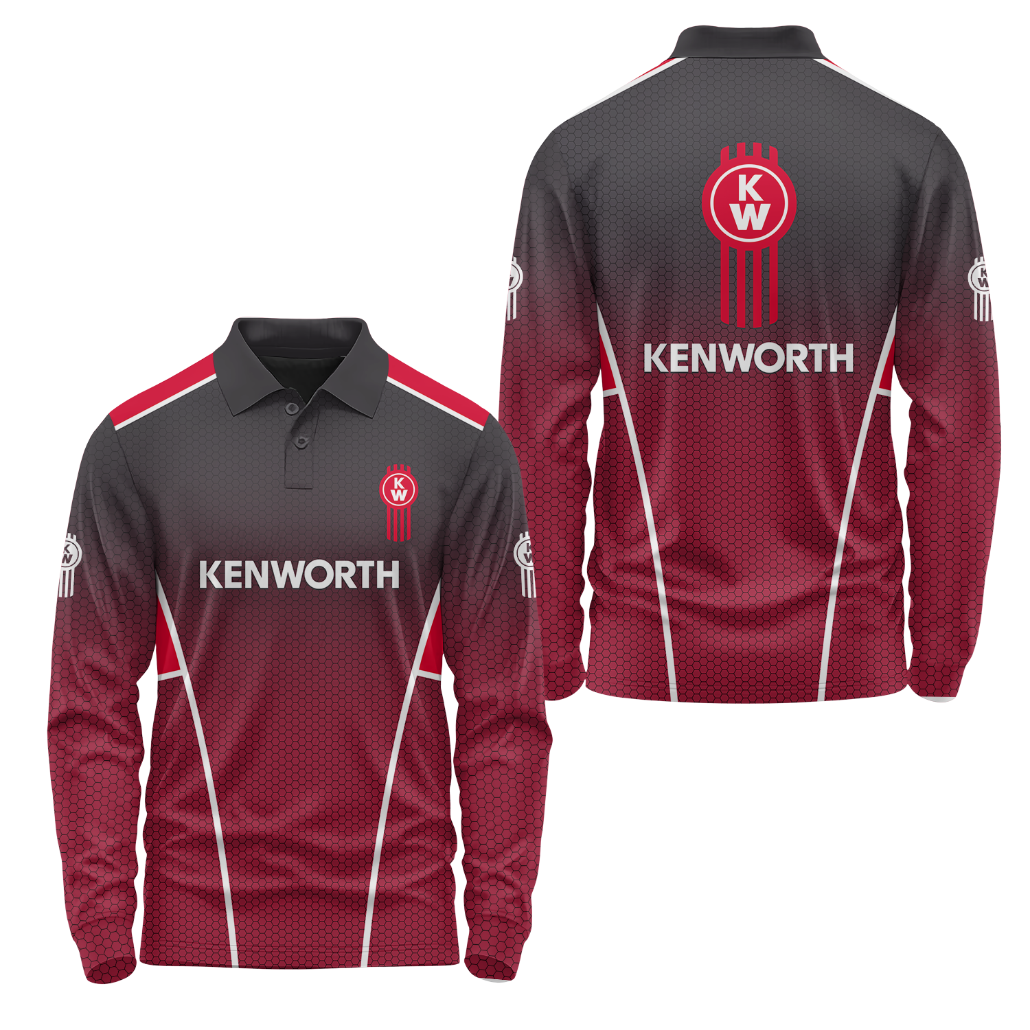 Kenworth Long Sleeve Polo USPL1756