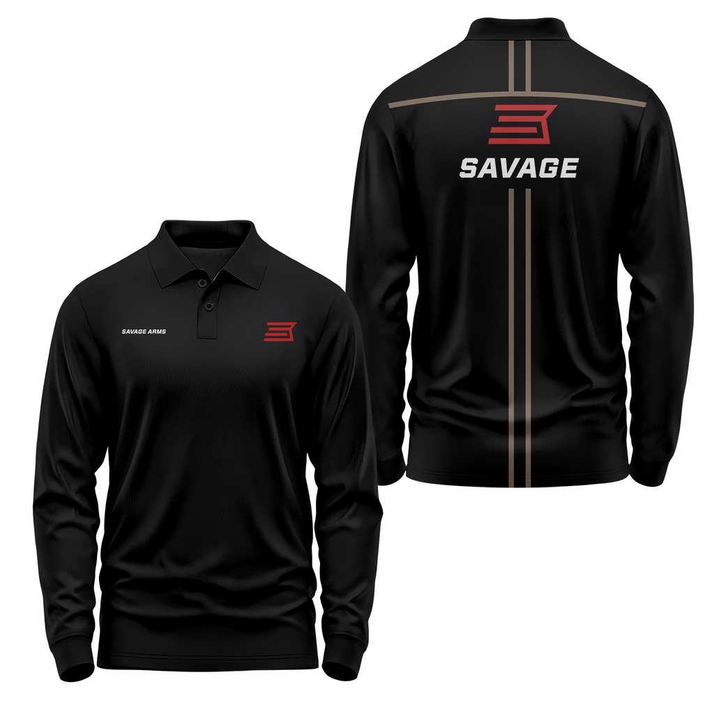 Savage Arms Long Sleeve Polo USPL2205