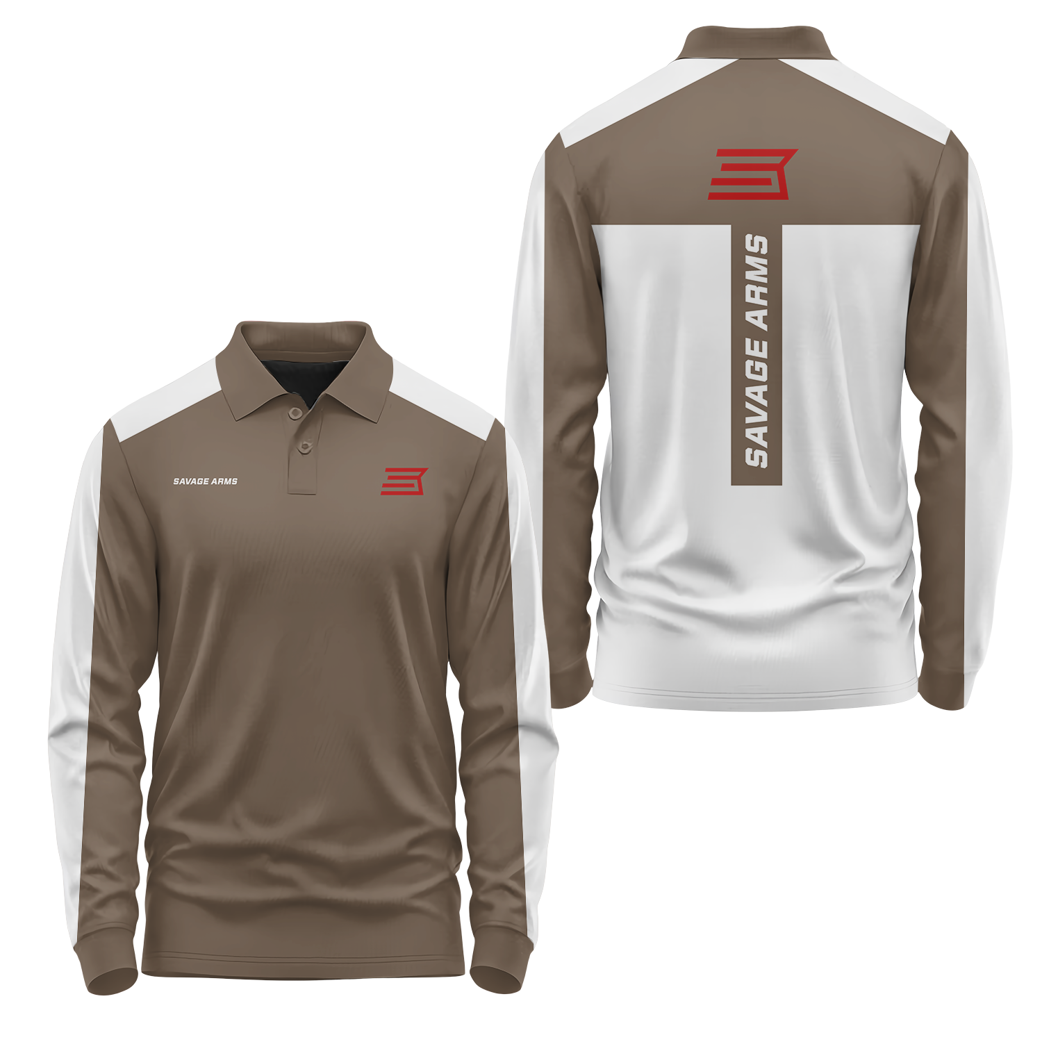 Savage Arms Long Sleeve Polo USPL2207
