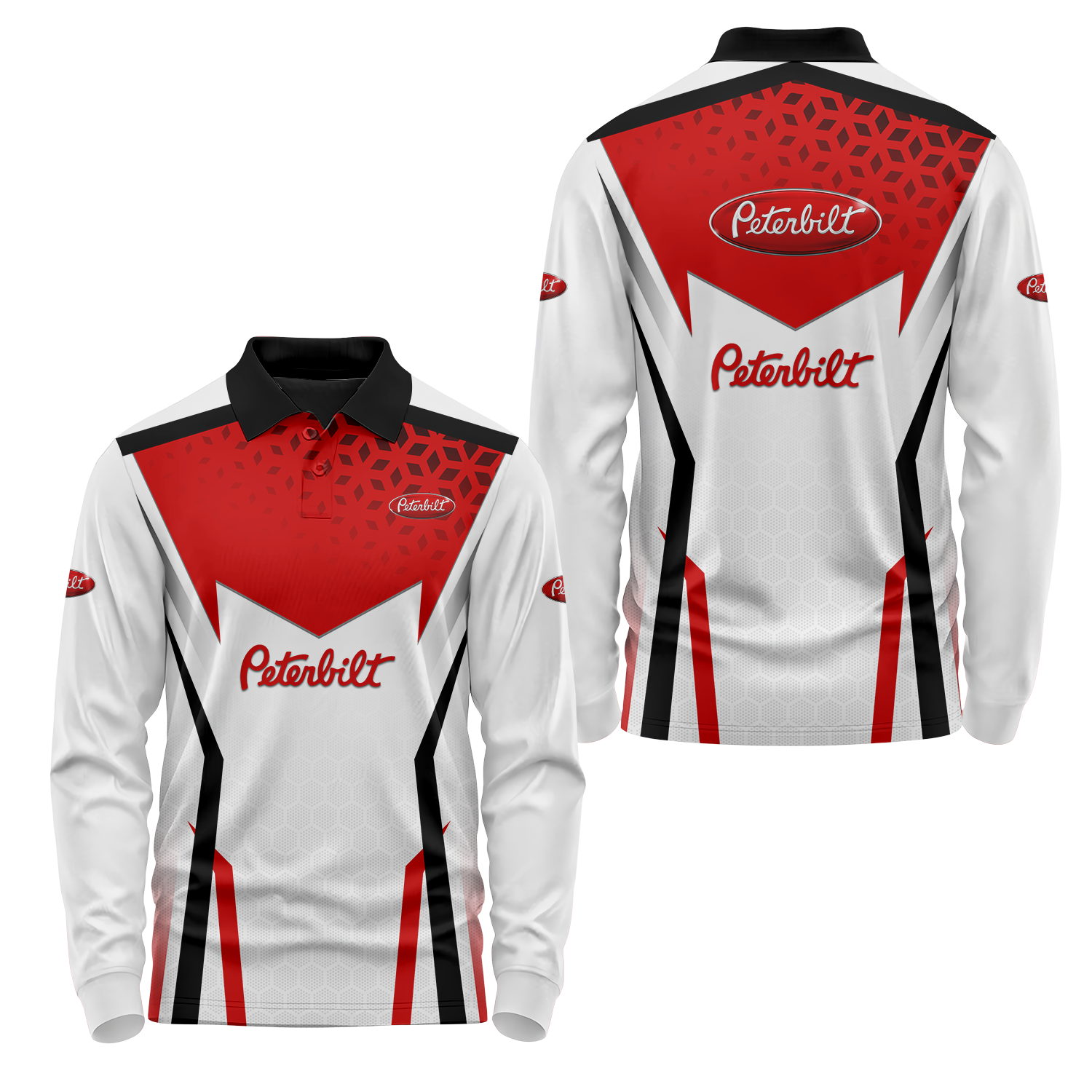 Peterbilt Long Sleeve Polo USPL1734