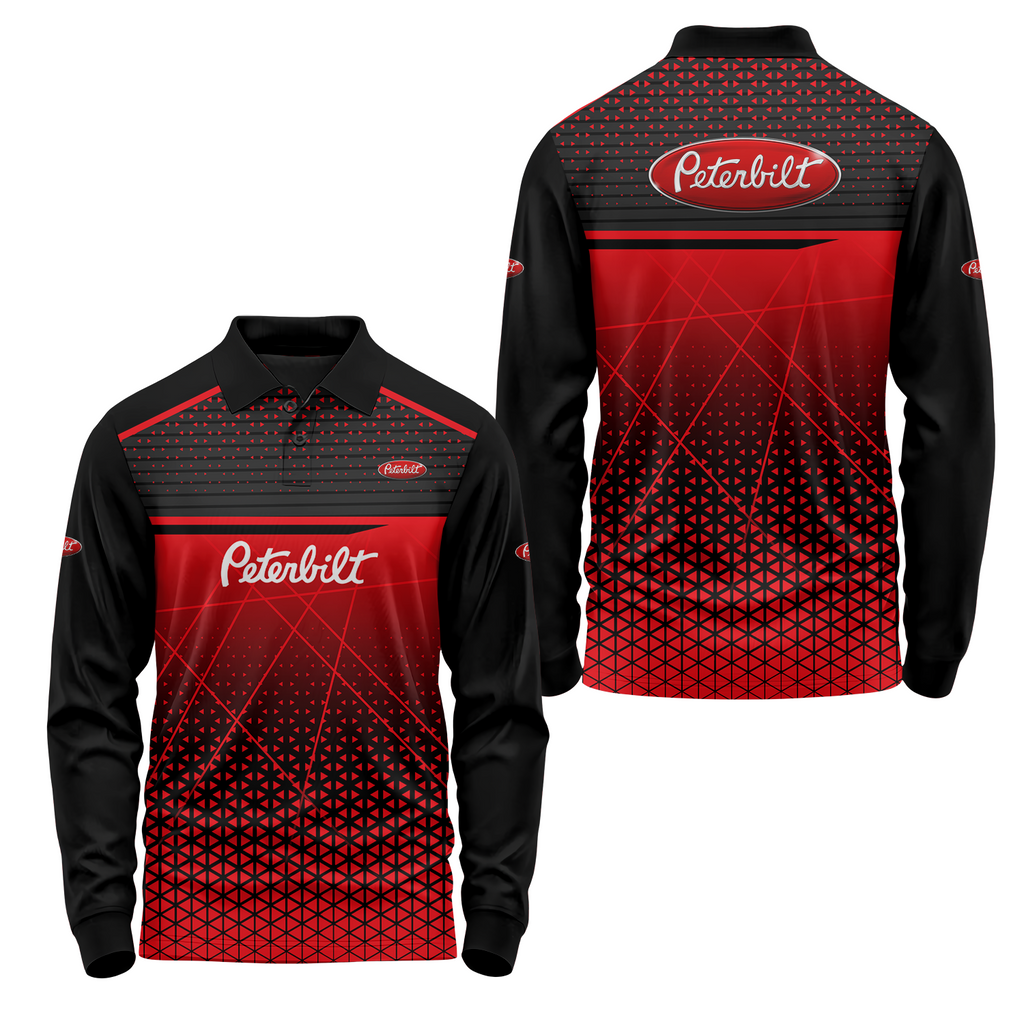 Peterbilt Long Sleeve Polo USPL1741