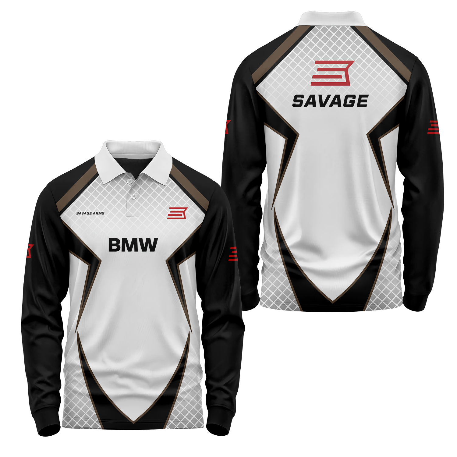 Savage Arms Long Sleeve Polo USPL2211