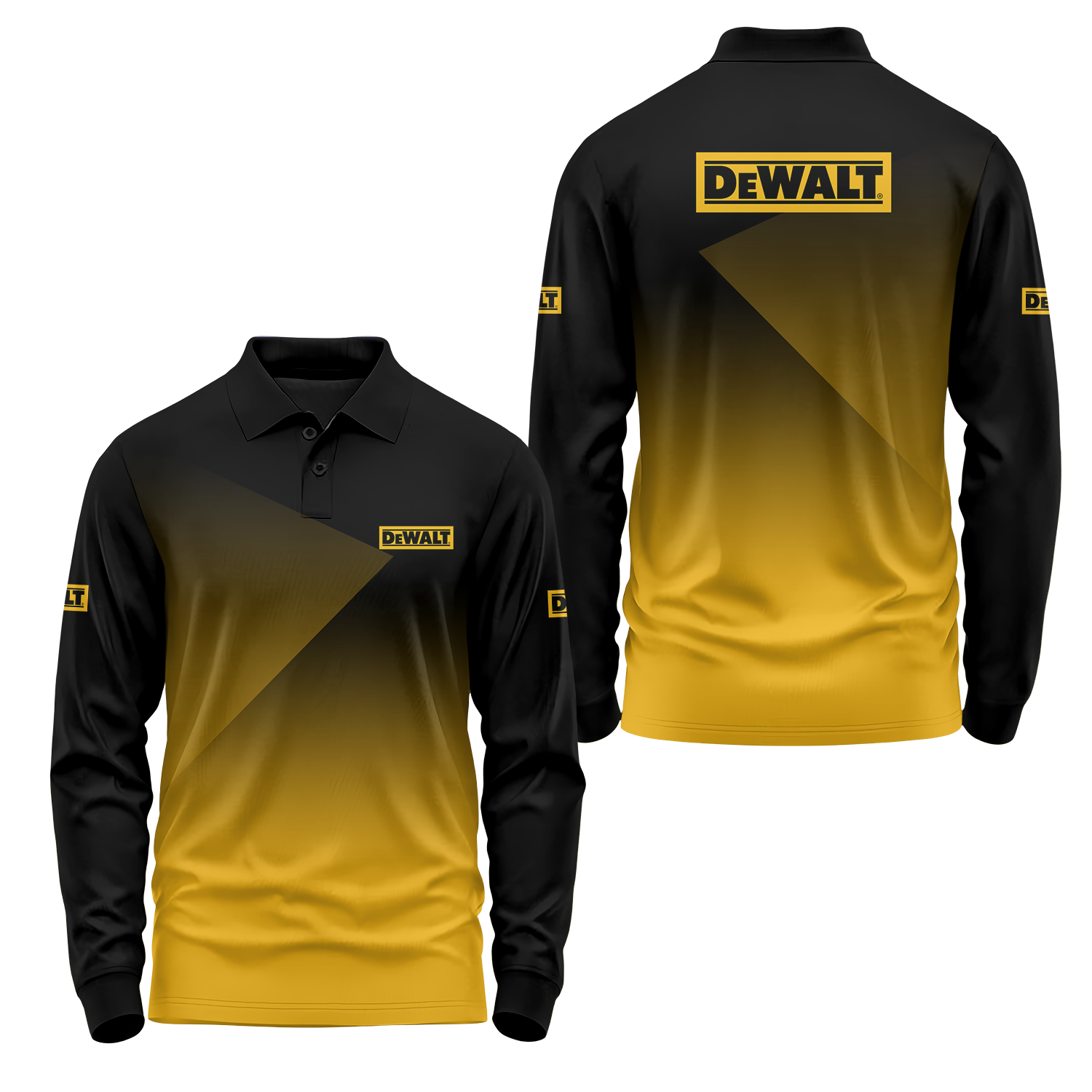 DeWalt Long Sleeve Polo USPL1373