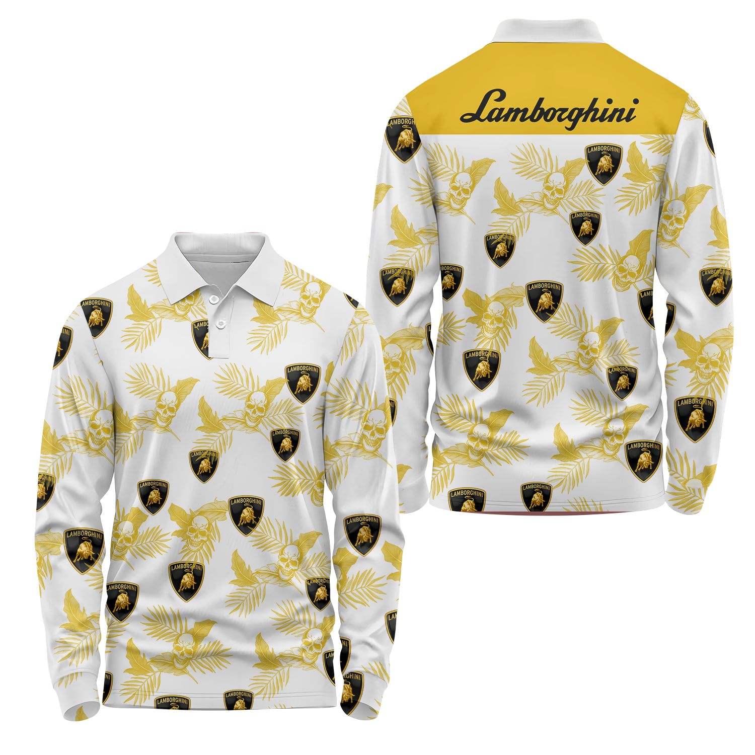 Lamborghini Long Sleeve Polo USPL721