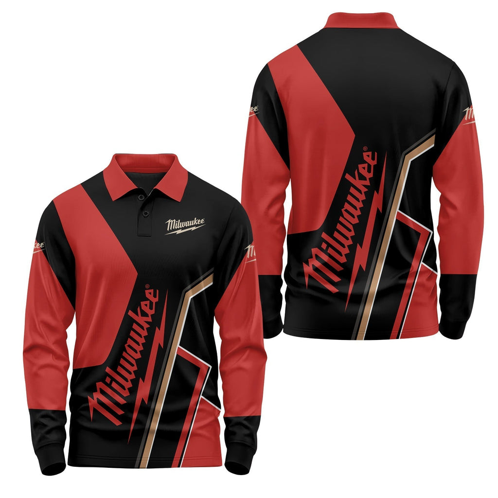 Milwaukee Long Sleeve Polo USPL1282