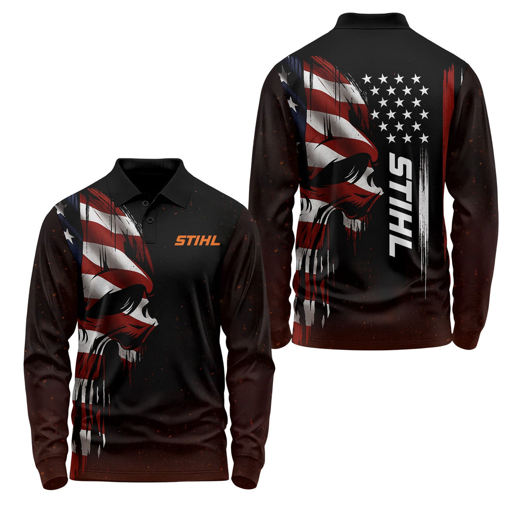 Stihl Long Sleeve Polo USPL1458