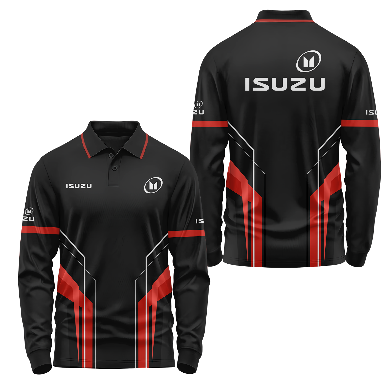 Isuzu Long Sleeve Polo USPL1962