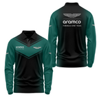 Aston Martin Long Sleeve Polo USPL343