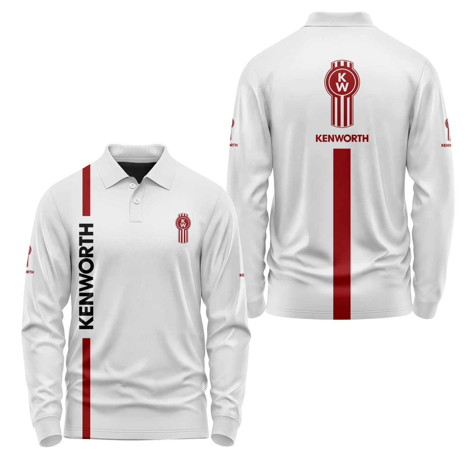 Kenworth Long Sleeve Polo USPL1762