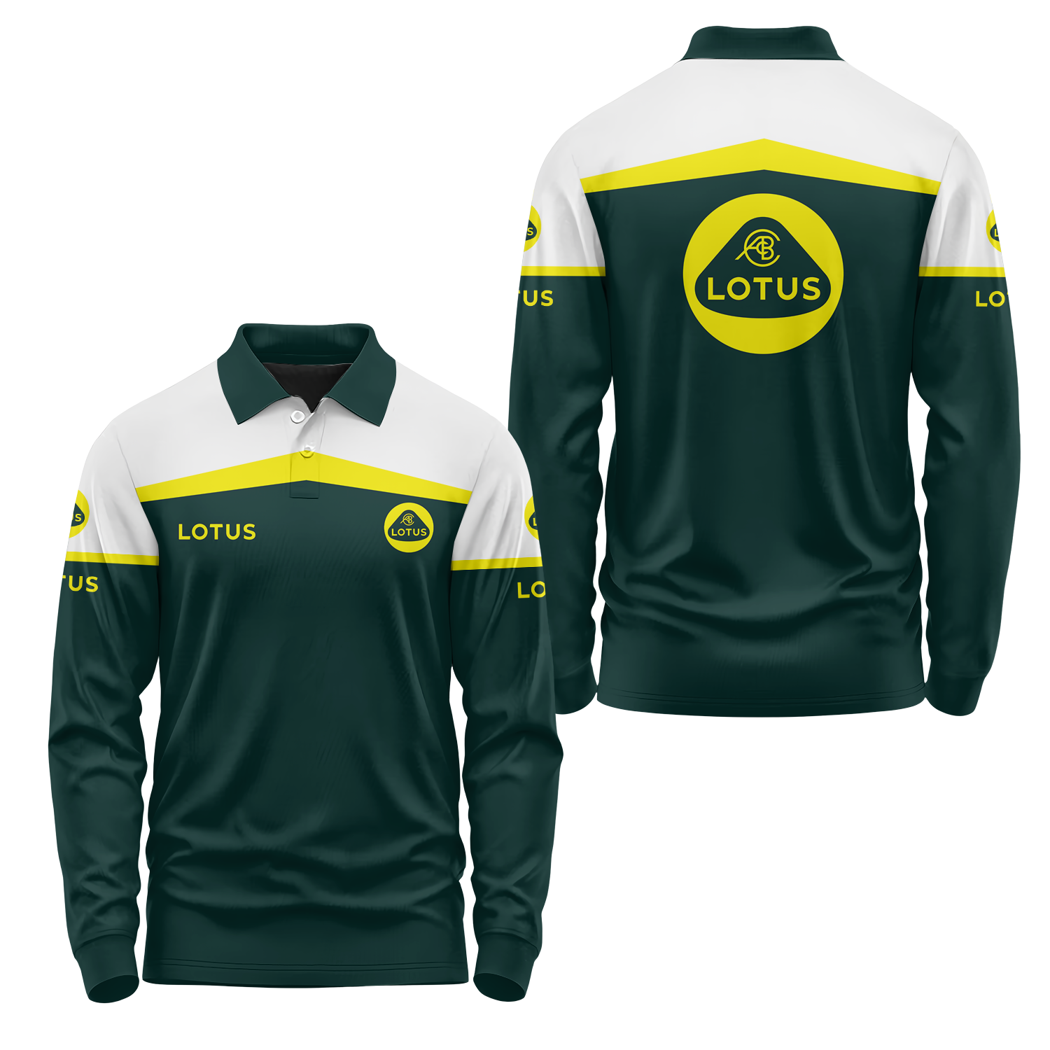 Lotus Long Sleeve Polo USPL2558